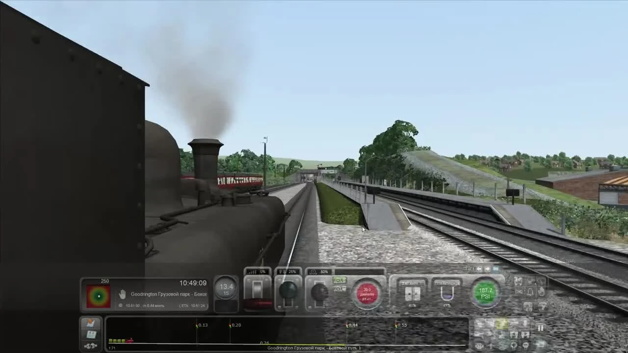Train Simulator | Паровоз GWR Pannier 5709 | Riviera Line 1950s