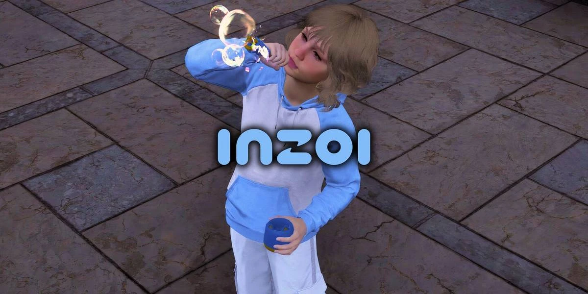 InZOI: Как выдувать мыльные пузыри