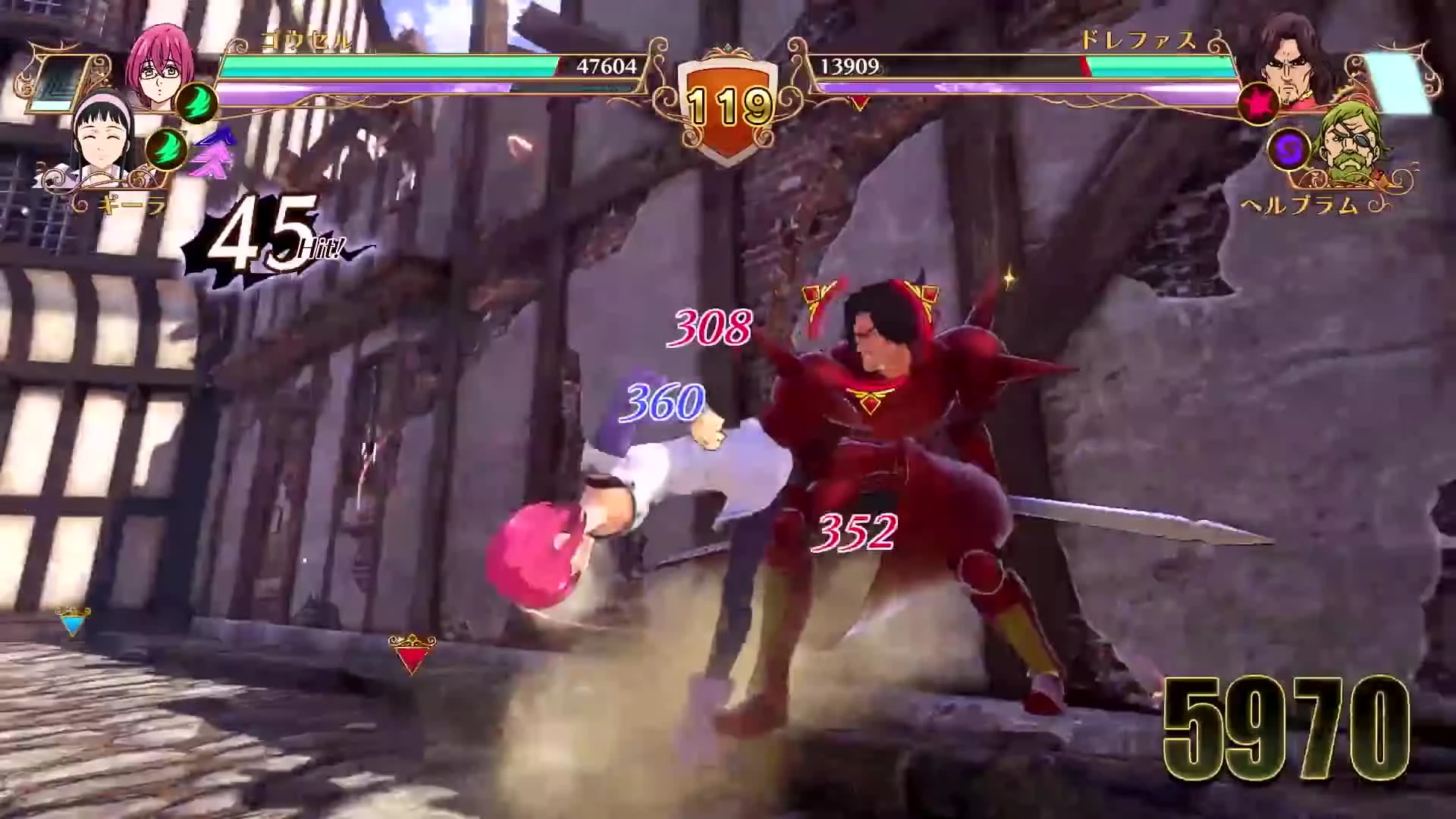 Геймплейный трейлер The Seven Deadly Sins: Knights of Britannia - "Ярость драконьего греха"