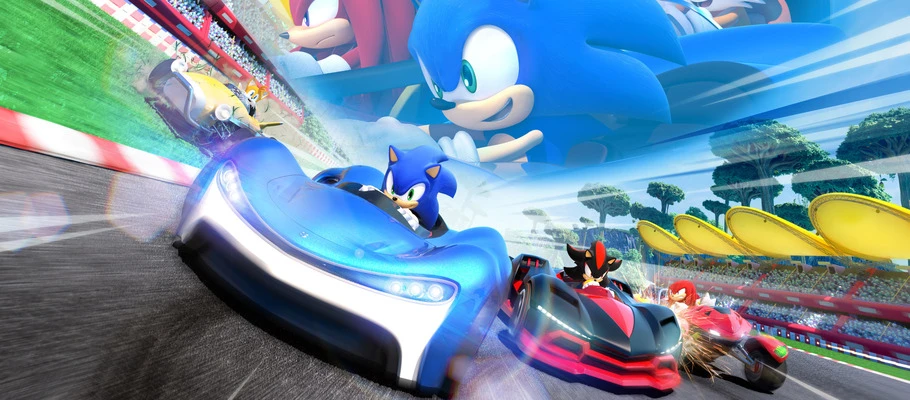 Team Sonic Racing Overdrive - Соник и его друзья встречаются с Темной командой