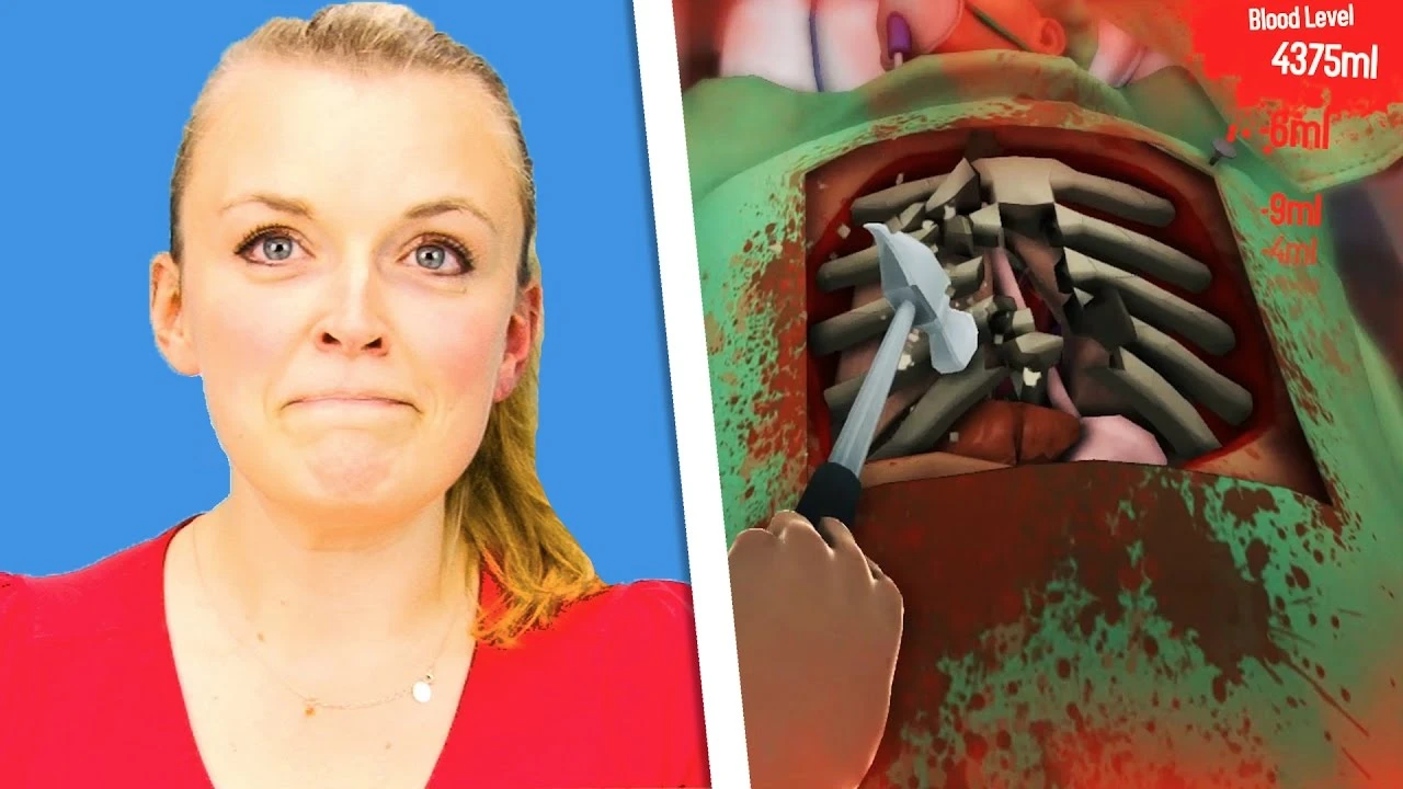 Настоящие хирурги справляются не чуть не лучше вас в Surgeon Simulator