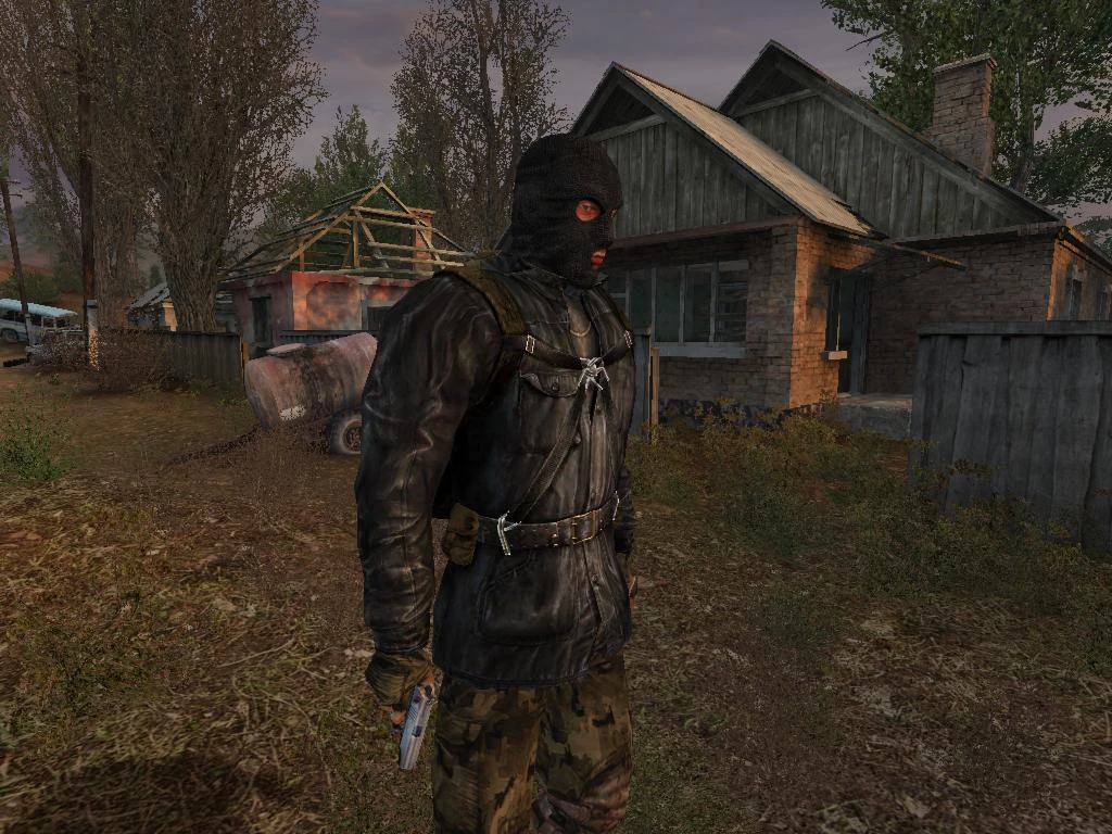 S.T.A.L.K.E.R.: Shadow of Chernobyl "Модель сталкера Батона из мода Смутные времена"