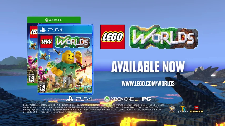 Релизный трейлер LEGO Worlds