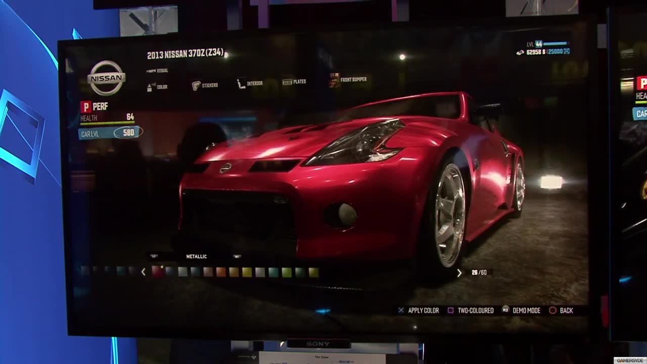 The Crew "Новый геймплей с Е3 2014: кастомизация и тюнинг Nissan 370Z"