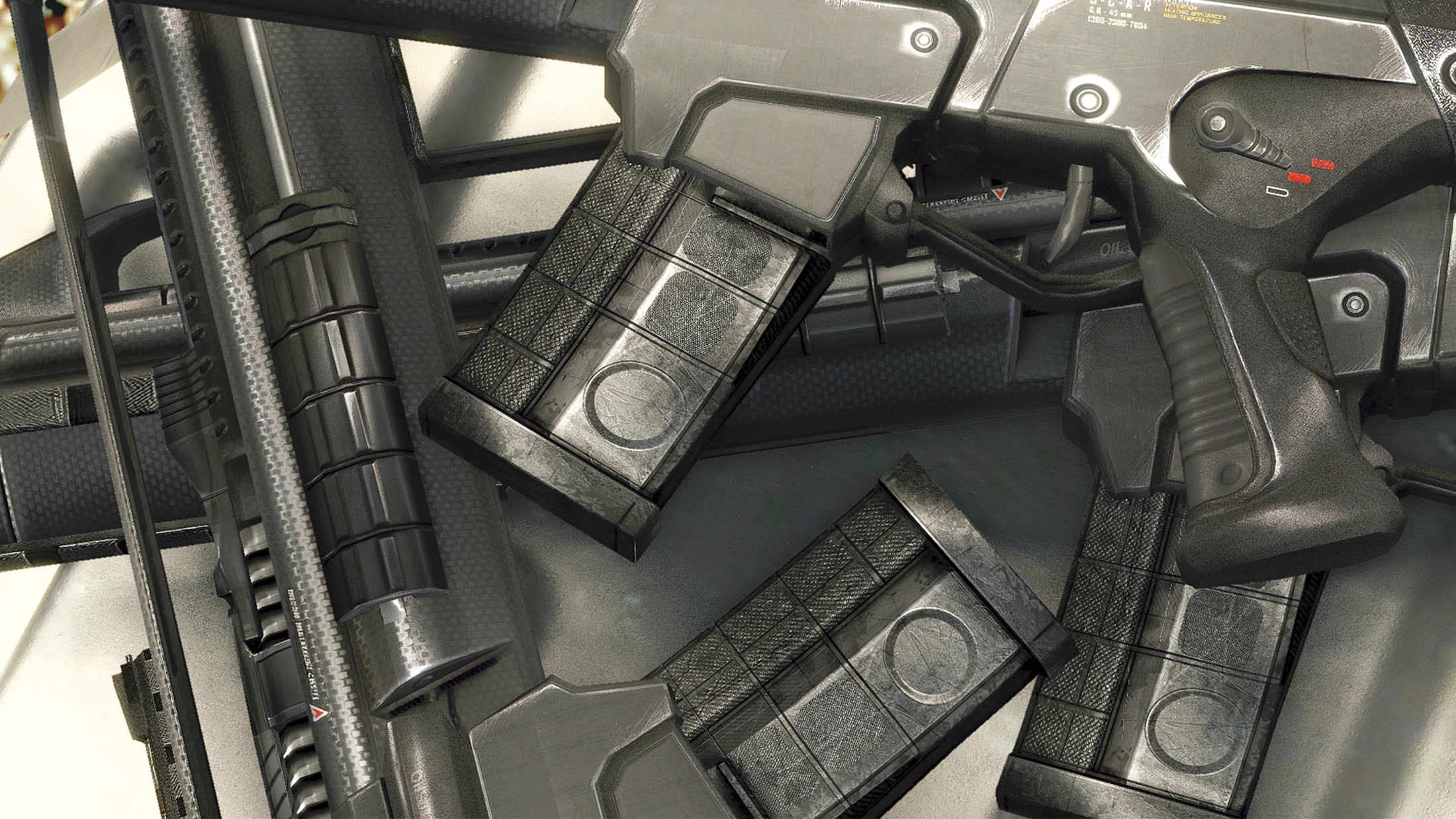 Crysis "Новый магазин и обвесы на оружие"