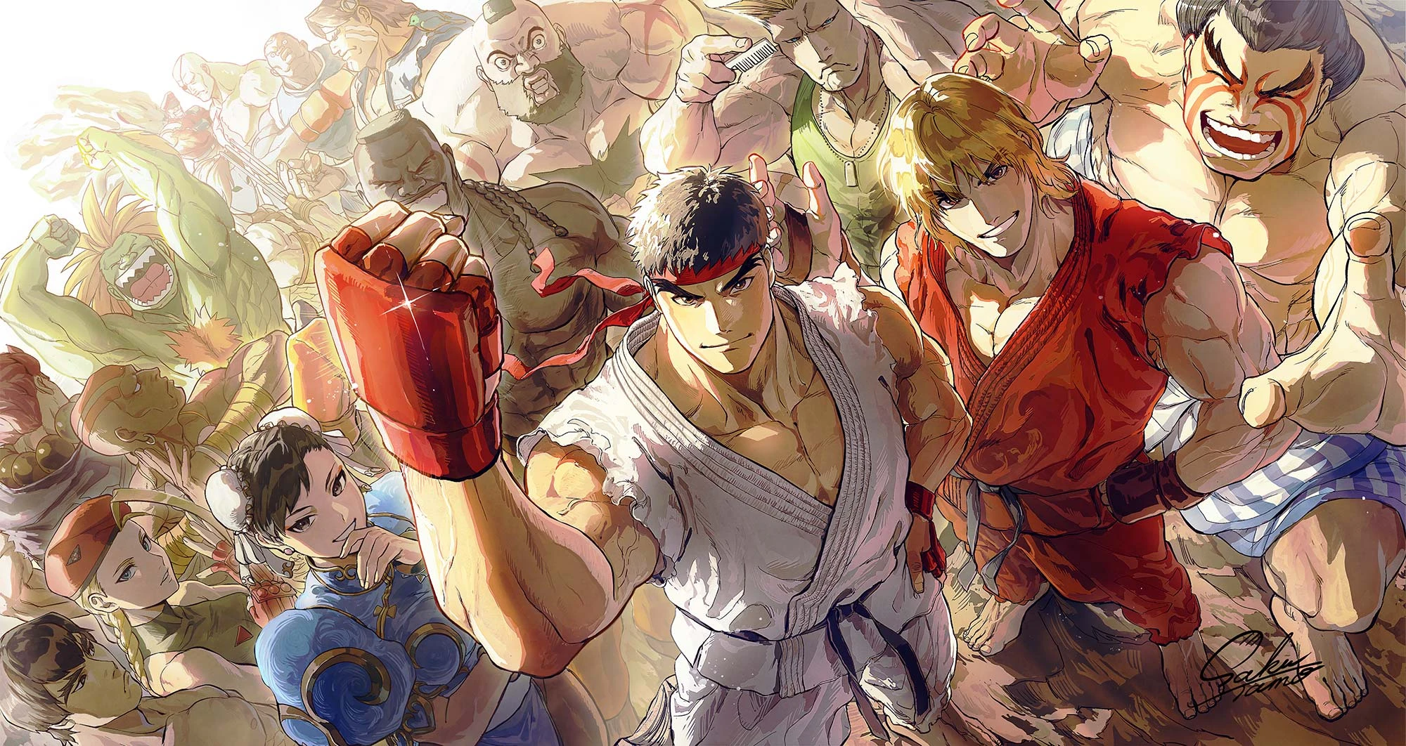 Серии Street Fighter исполнилось 35 лет и Capcom запустила юбилейный сайт