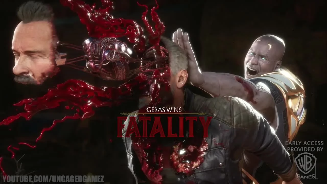 Видео со всеми фаталити на Терминаторе в MK11