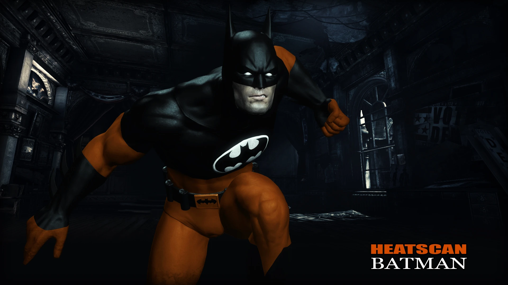 Batman: Arkham City "HeatScan Batman Skin"