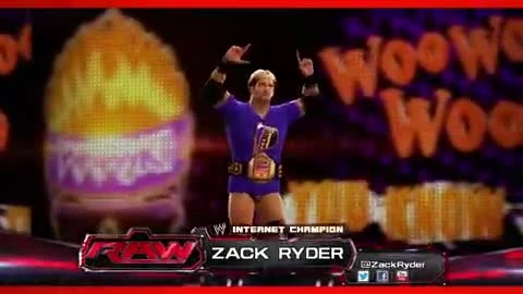 WWE 2K14 "Выход на ринг и завершение Zack Ryder"