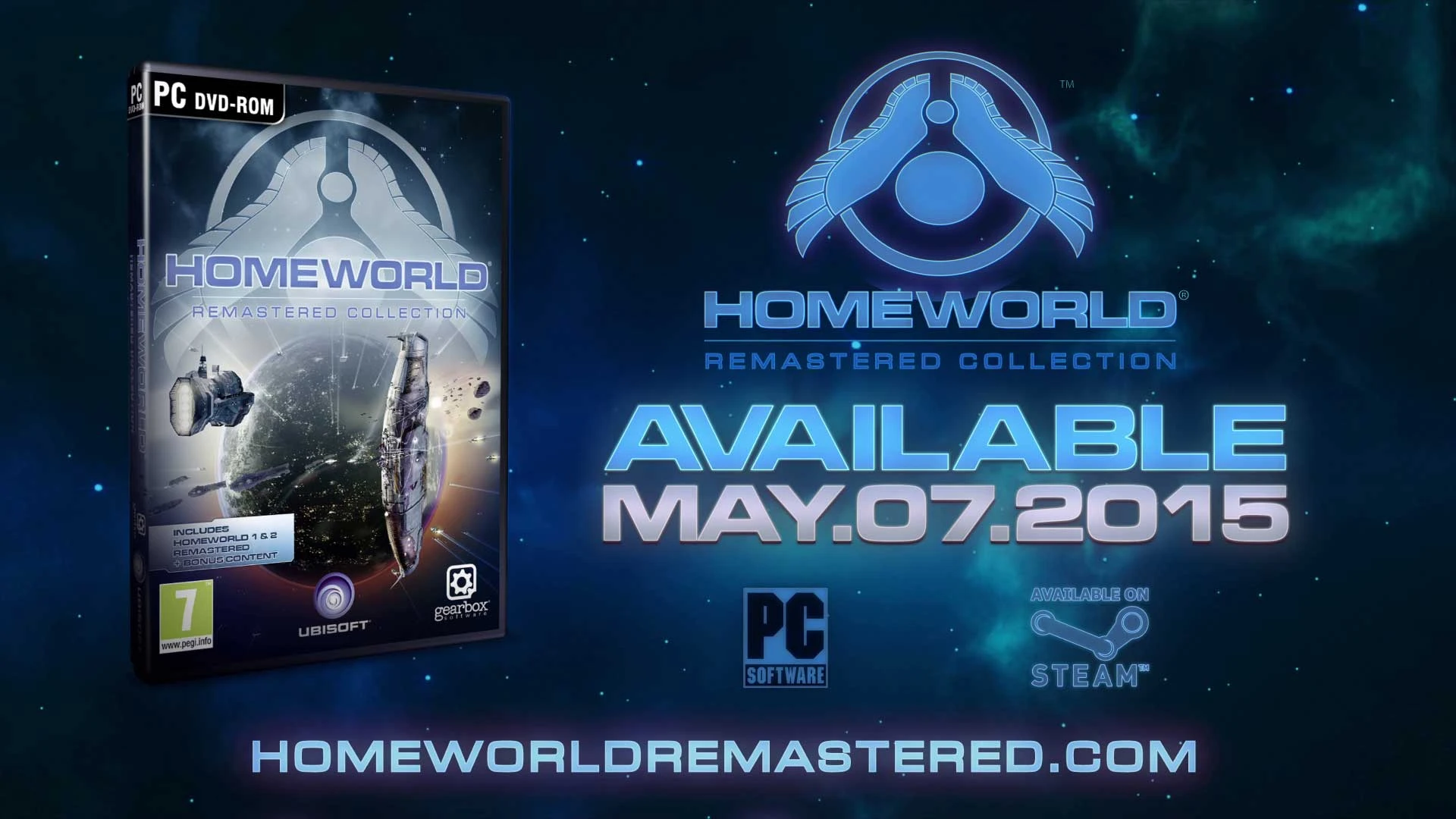 Дисковое издание Homeworld Remastered Collection в продаже