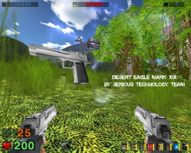 Serious Sam: The First Encounter : "Desert Eagle Mark XIX (Пустынный Орёл)"