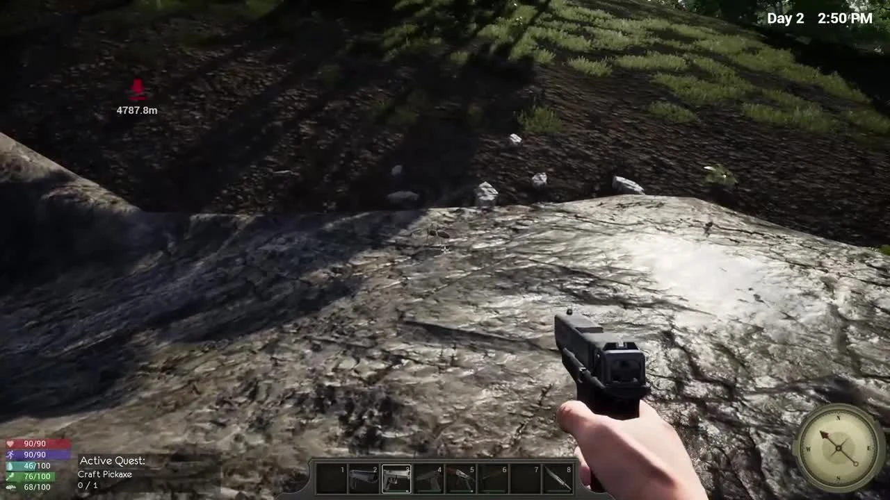 Геймплей симулятора выживания Hold Your Own