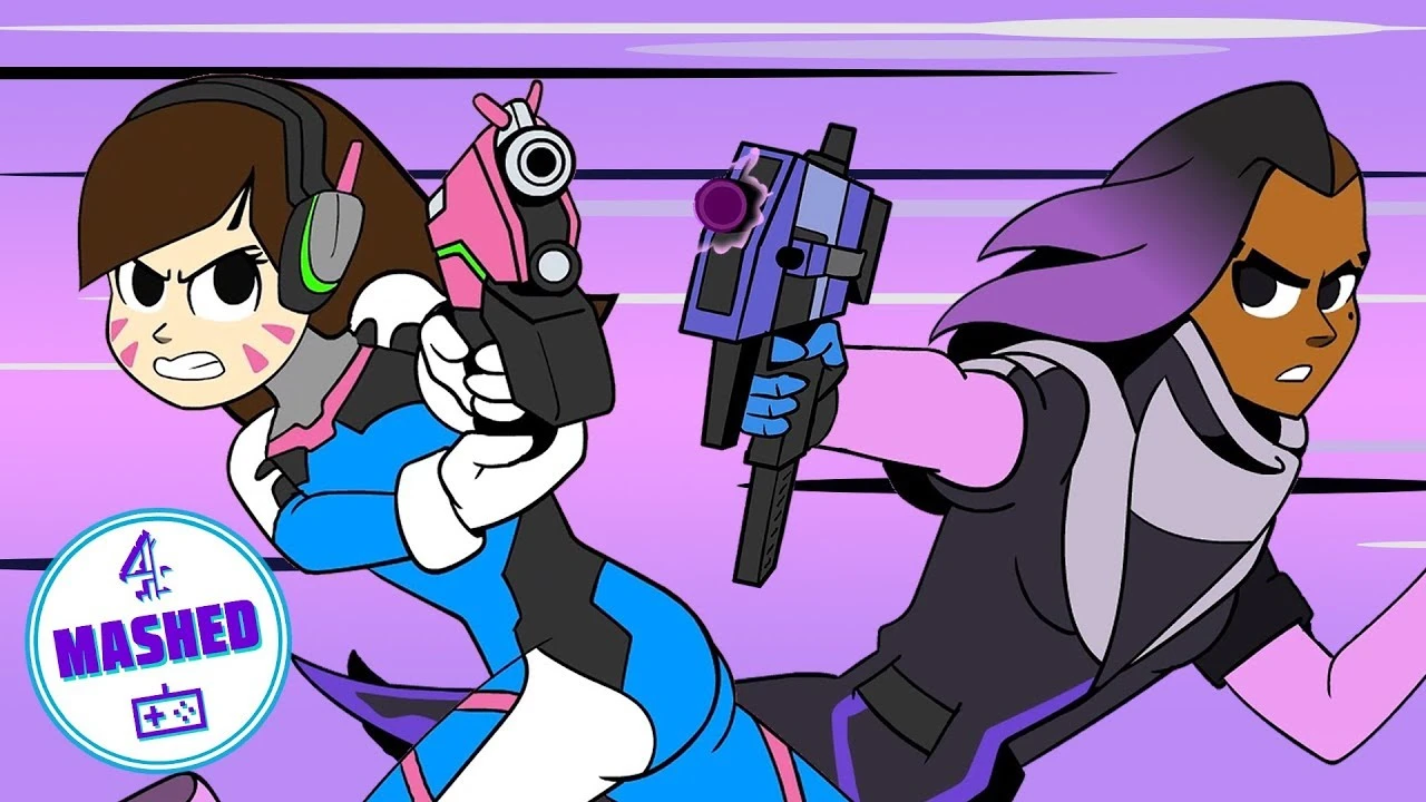 Overwatch: мега дорито битва