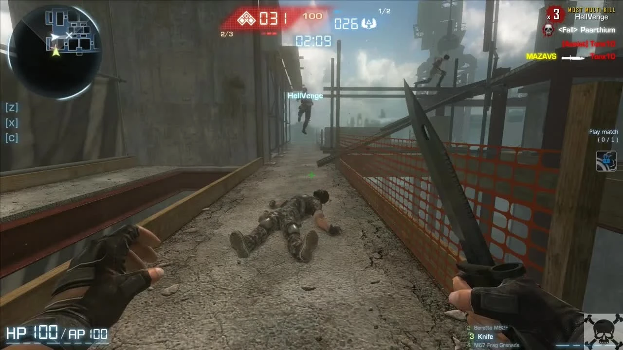 F.E.A.R. Online "58 минут геймплея"