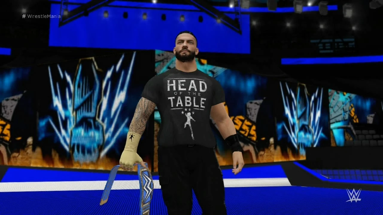 WWE 2K16 "ROMAN REIGNS '21 Наряд WWE 2K18 Порт мод"