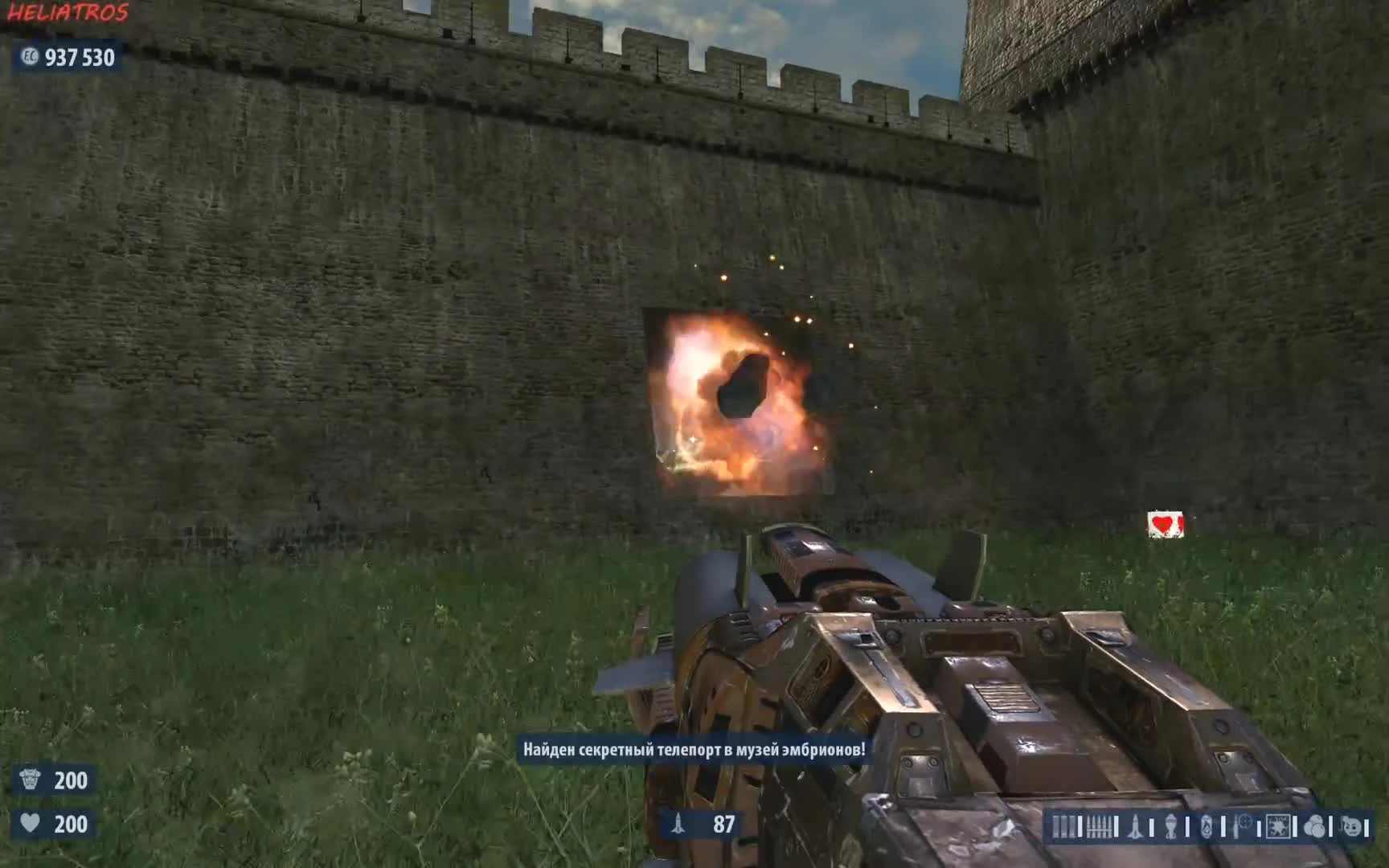 Нахождение секретов Serious Sam HD: TSE. Уровень 12 (7 секретов)