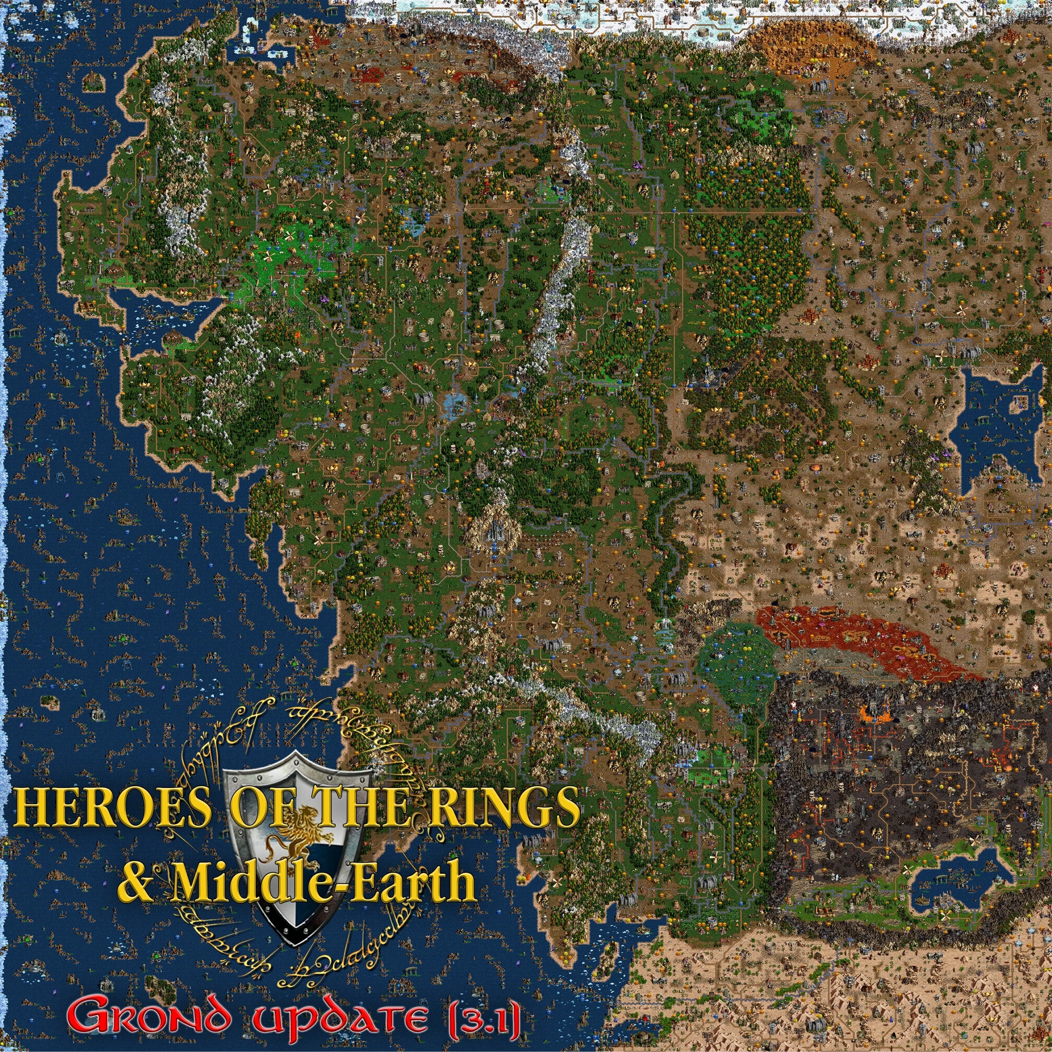 Heroes of Might and Magic 3 "Карты Герои Колец и Средиземья"