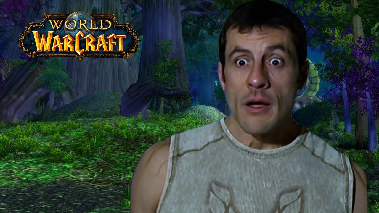 Переход в новую локацию в World of Warcraft