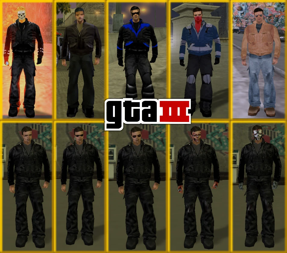 Grand Theft Auto 3 "Новый пак скинов за 21.02"