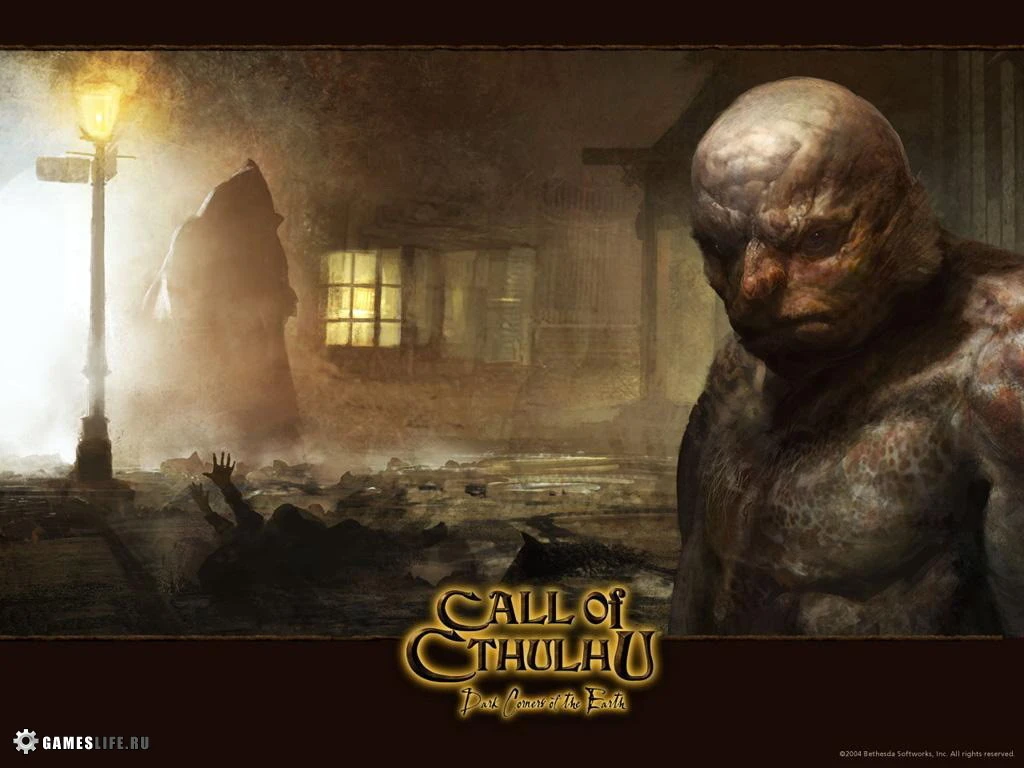 Лавкрафт и Call of Cthulhu: Dark Corners of the Earth.