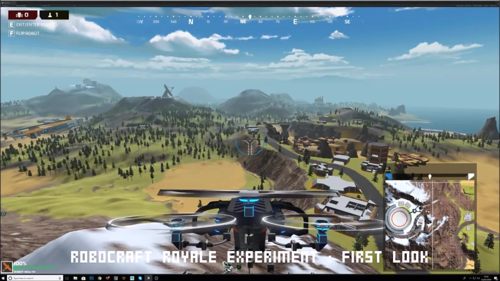 Robocraft Royale - Новая игра жанра "Королевская битва"