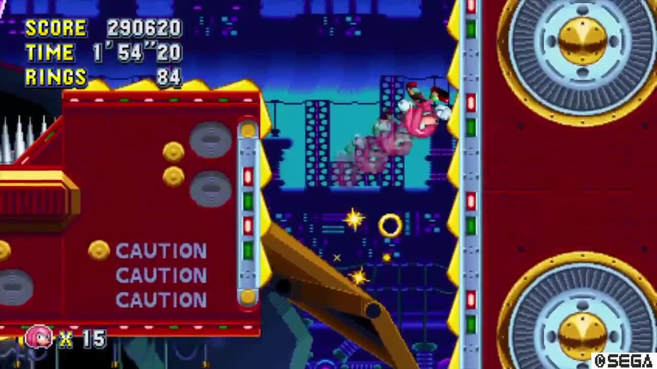 Sonic Mania - Прохождение #6 (Knuckles & Knuckles )