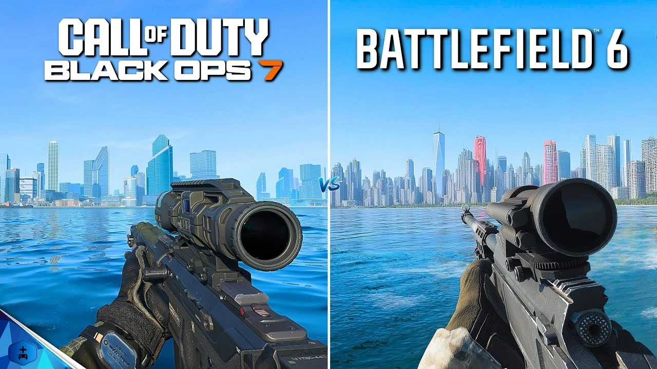 Геймплей Call of Duty: Black Ops 7 сравнили с Battlefield 6 в 4K