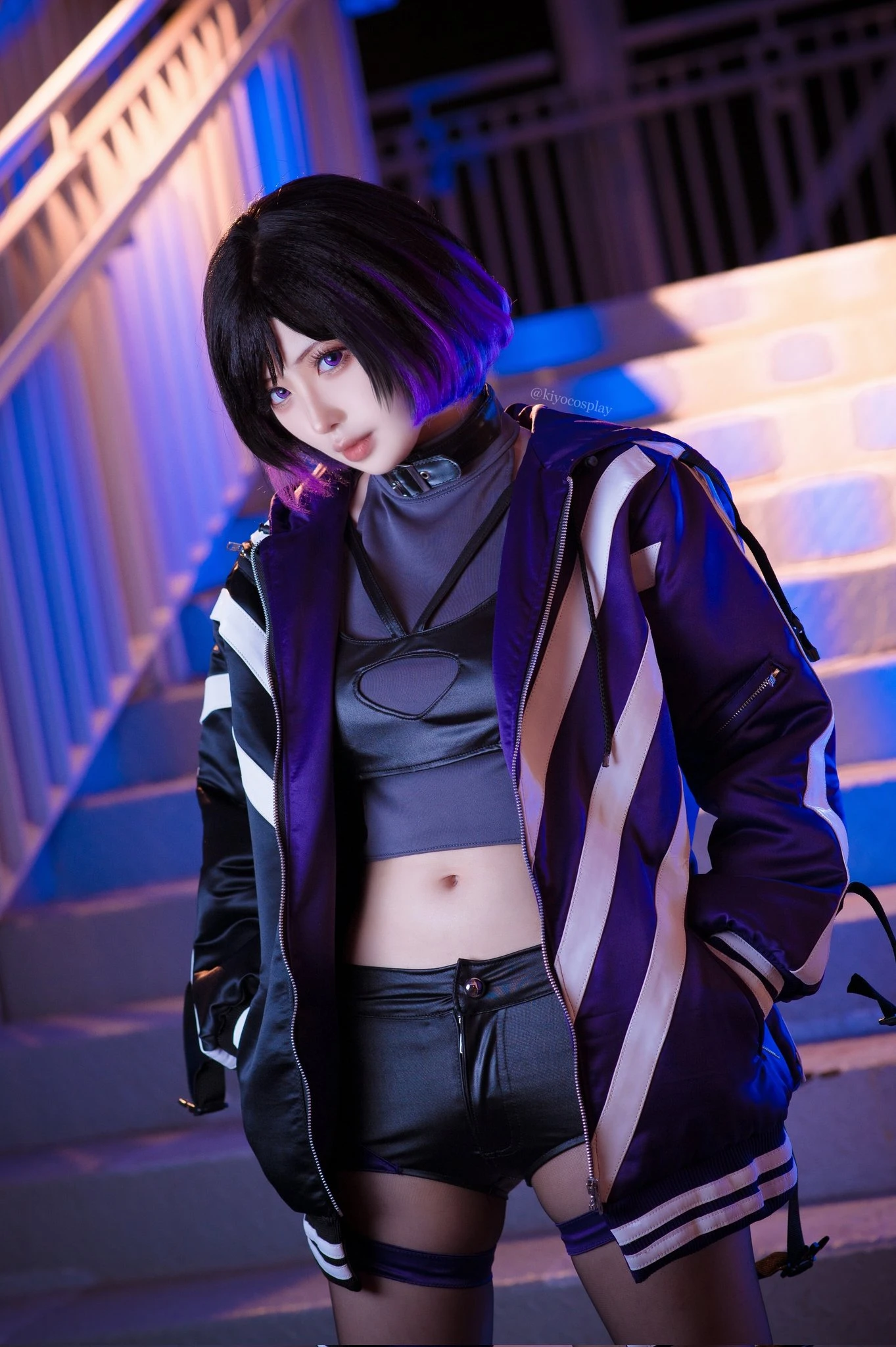 Косплей на Рейну Мишима из Теккена 8