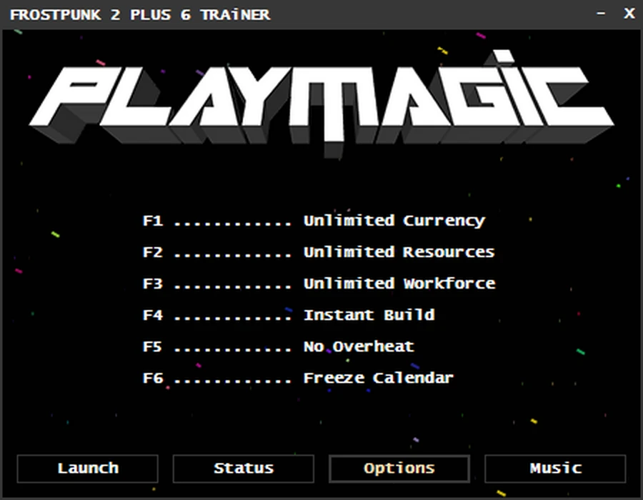 Frostpunk 2 "Трейнер +6" [RUNE] {PLAYMAGiC}