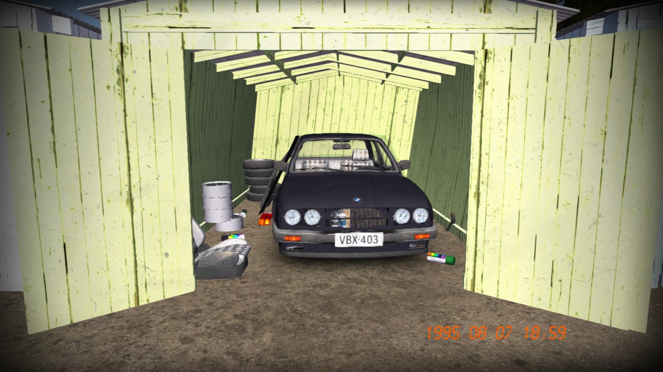 My Summer Car "Украденная и забытая BMW E30"