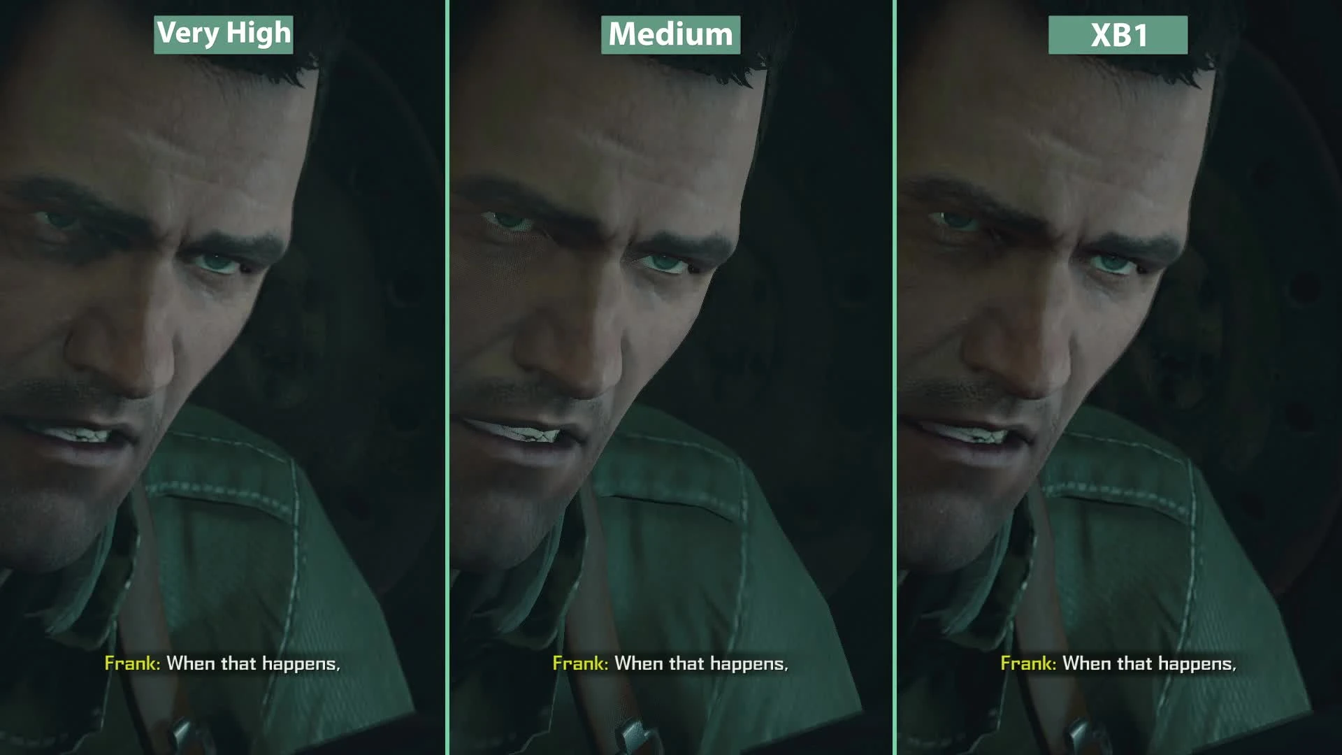 Dead Rising 4 - Сравнение графики PC Very High vs. Medium vs. Xbox One (Candyland)