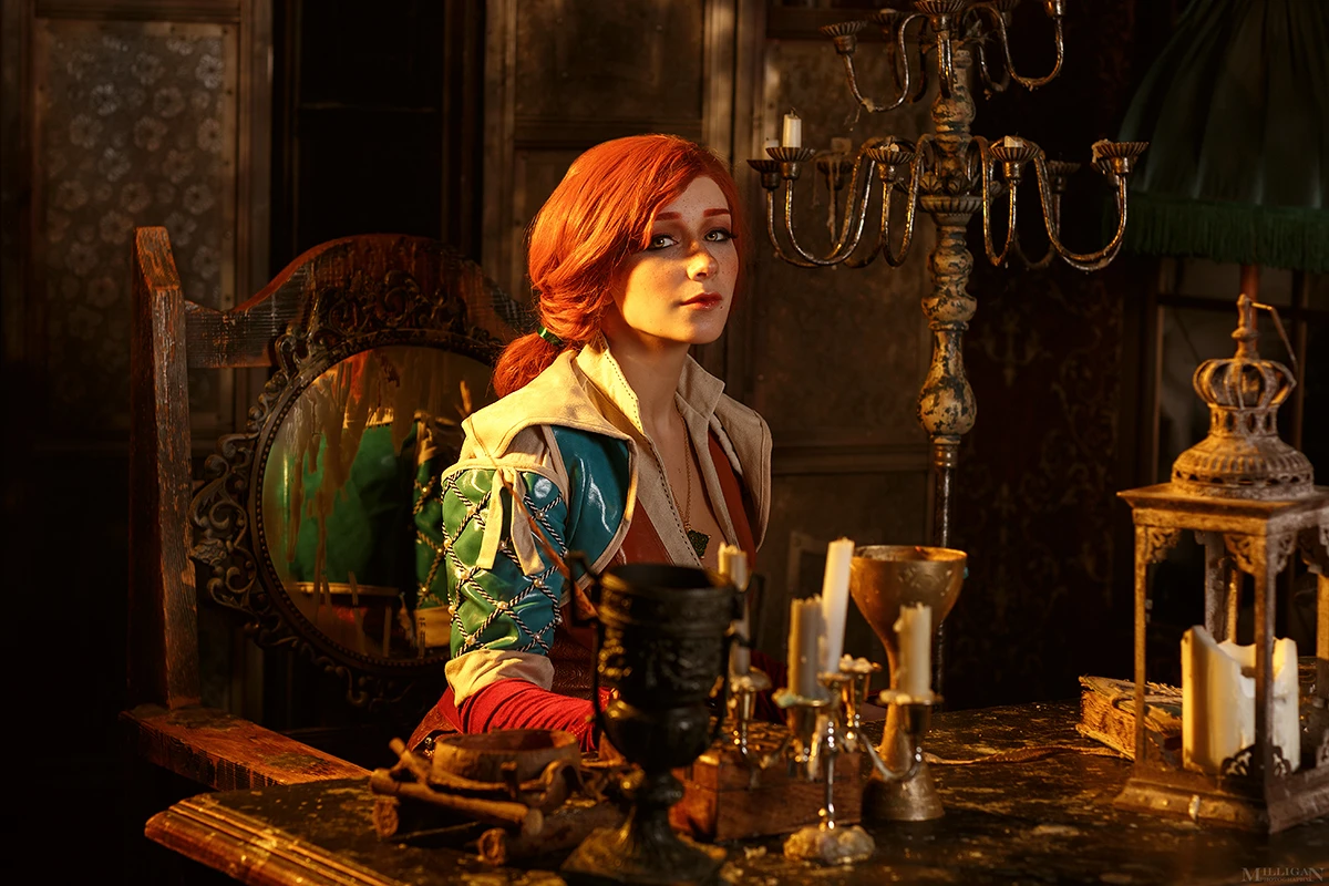 Косплей Трисс Меригольд из "Ведьмака" от Mercurygin