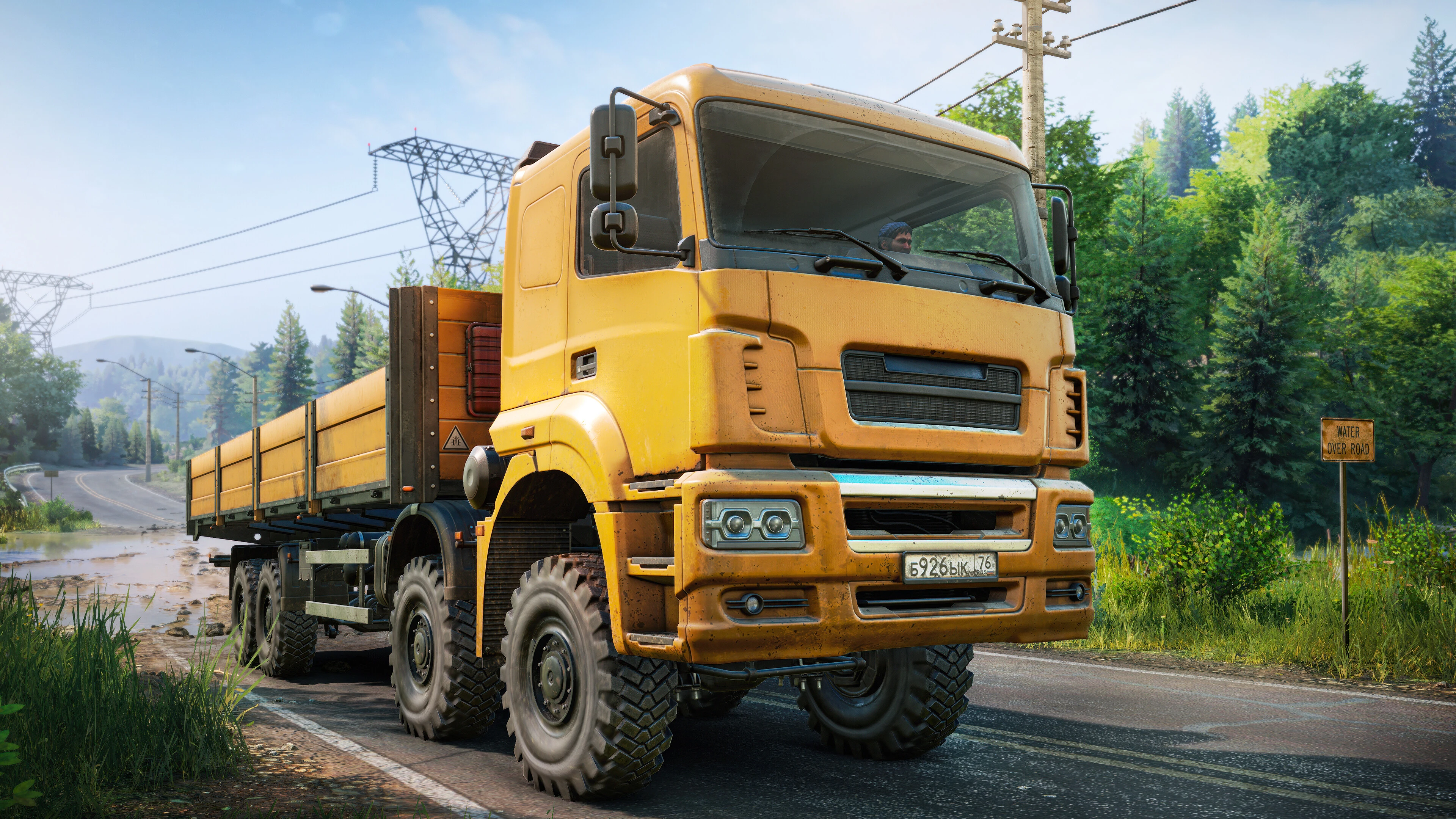 В симулятор грузоперевозок по пересеченной местности - Snowrunner добавлен новый грузовик