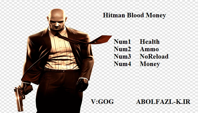 Hitman: Blood Money: Трейнер/Trainer (+4) [GoG] {Abolfazl.k}