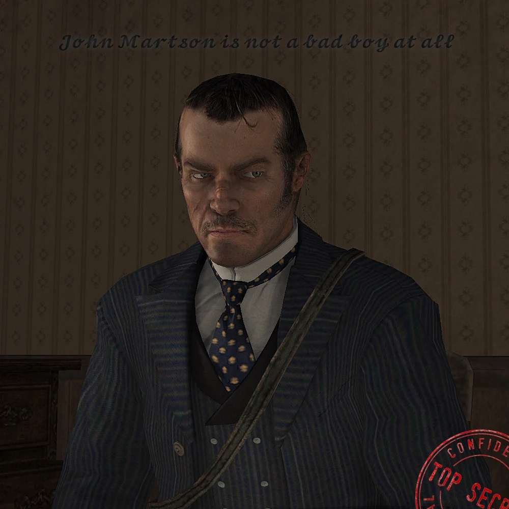 Red Dead Redemption "Джон Мартсон больше не бэдбой - изменение костюмов и лица"