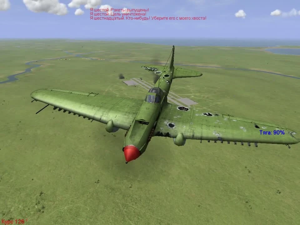 Видео из игры Ил 2 Штурмовик