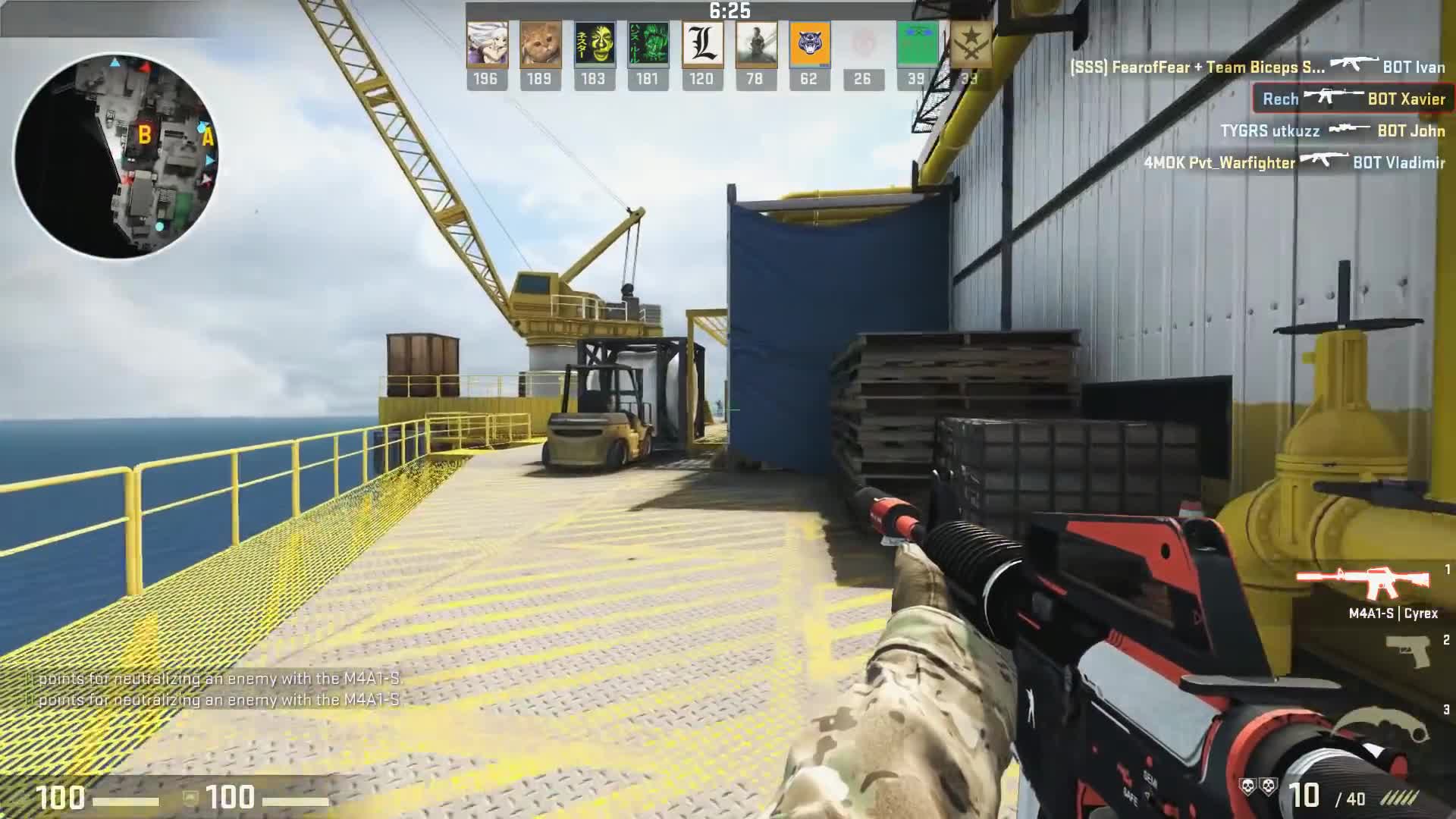 CS:GO - M4A1-S | Cyrex Gameplay