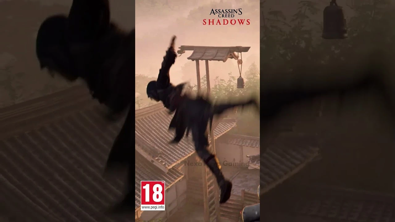 Сравнение паркура в Assassins Creed: Shadows и Unity