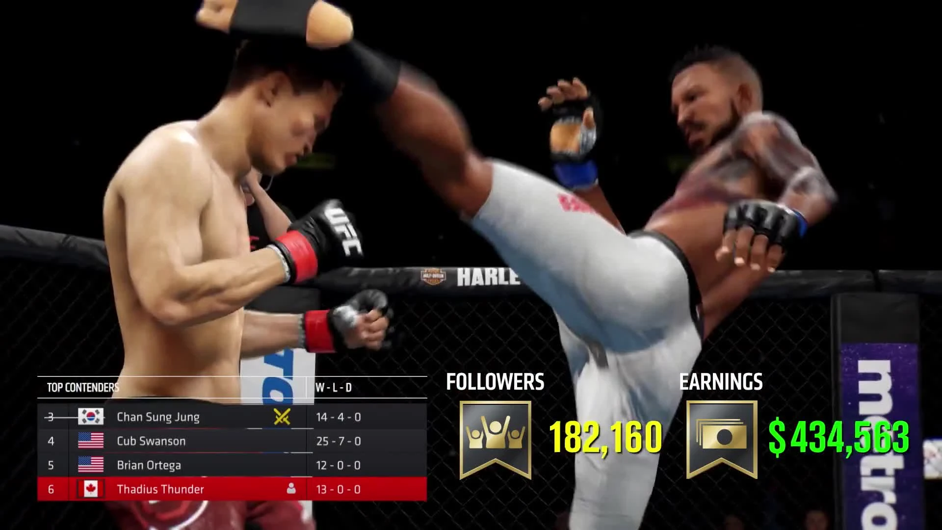 EA SPORTS UFC 3 Режим карьеры