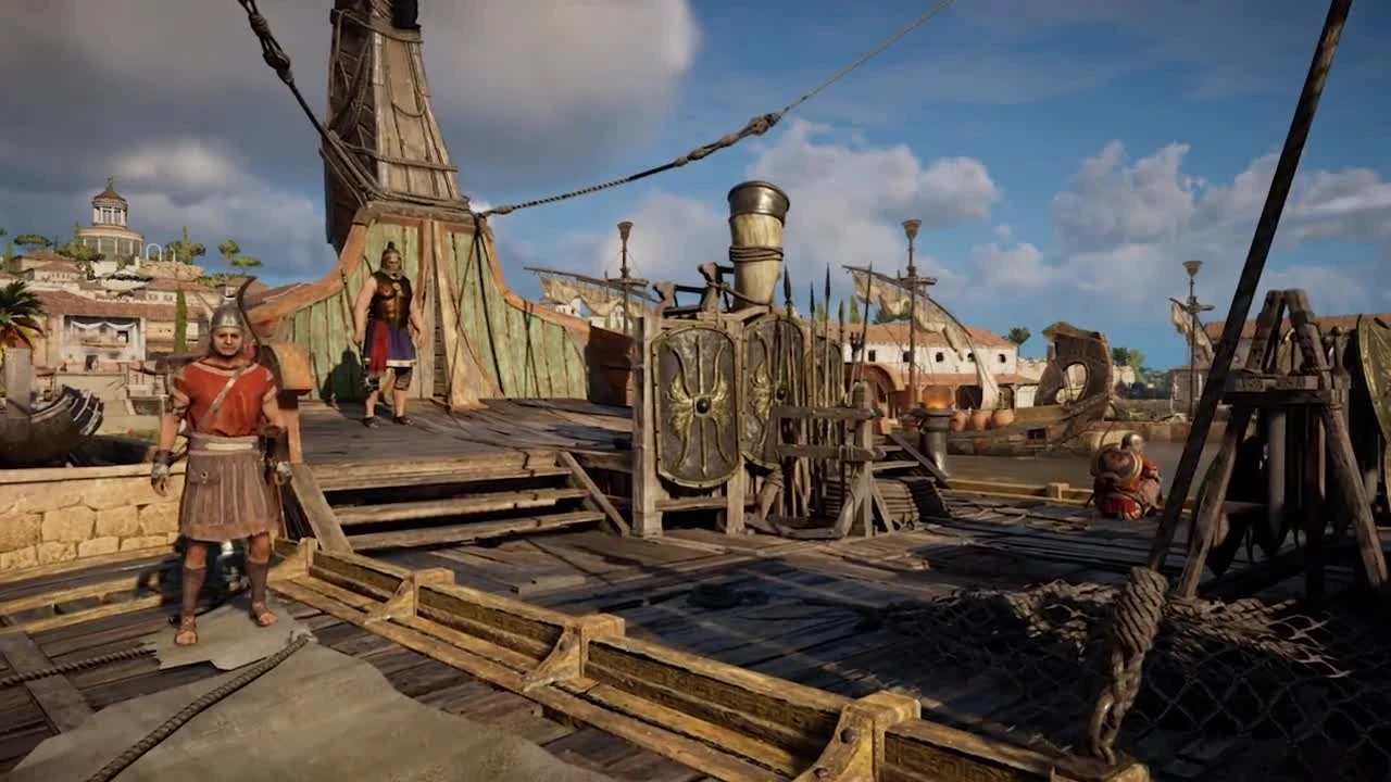 Разнообразие людей и их занятий в Assassin's Creed: Origins