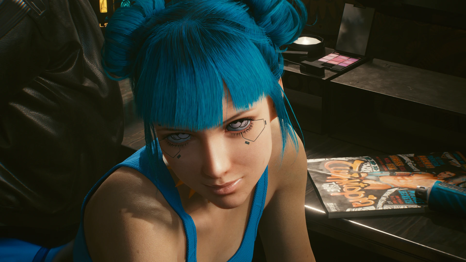 Разработчики Cyberpunk 2077 обсуждали возможность добавить в игру роман с Блю Мун после релиза