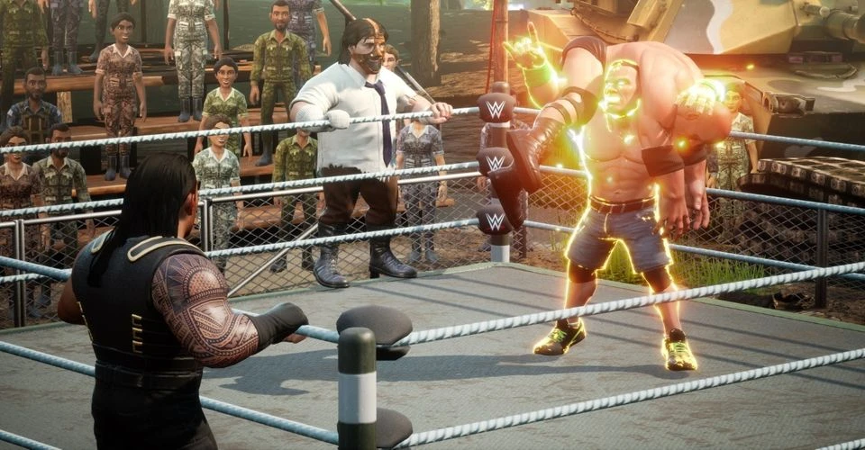 Разработчики WWE 2K Battlegrounds показали полный ростер