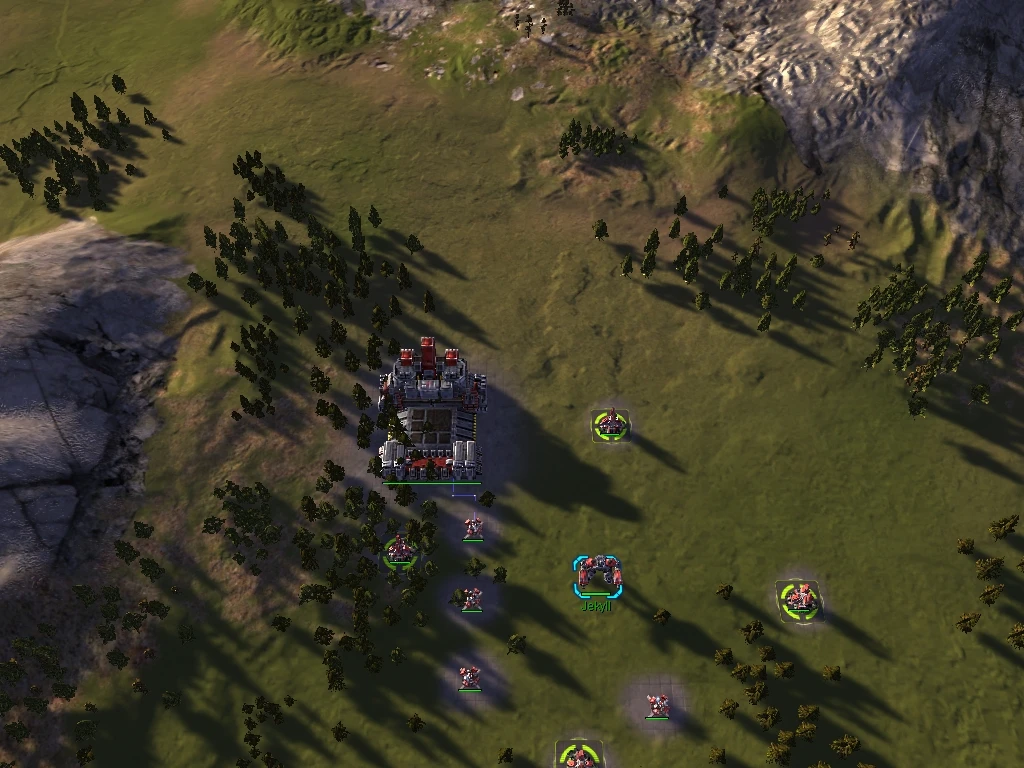 Supreme Commander "Карта - Forbidden Pass"