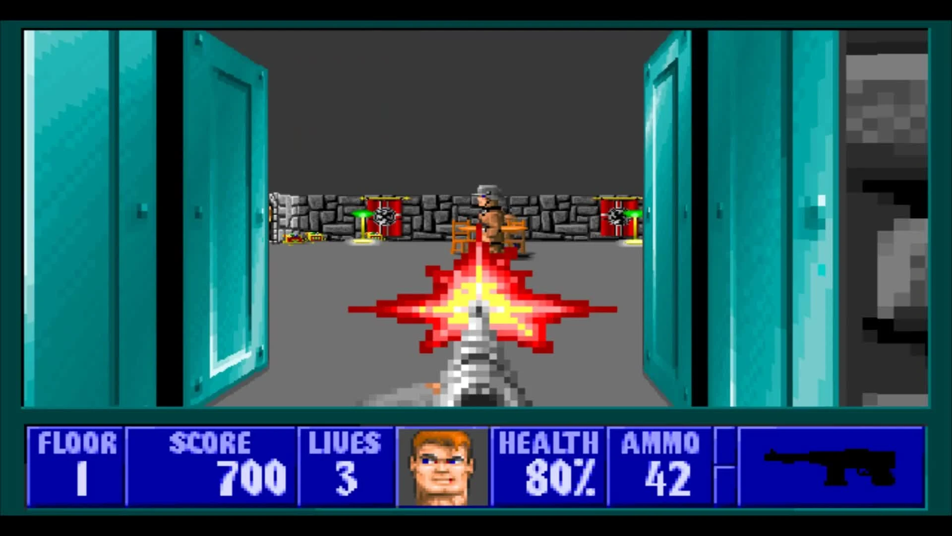 Настоящий РЕТРО-обзор Wolfenstein 3D