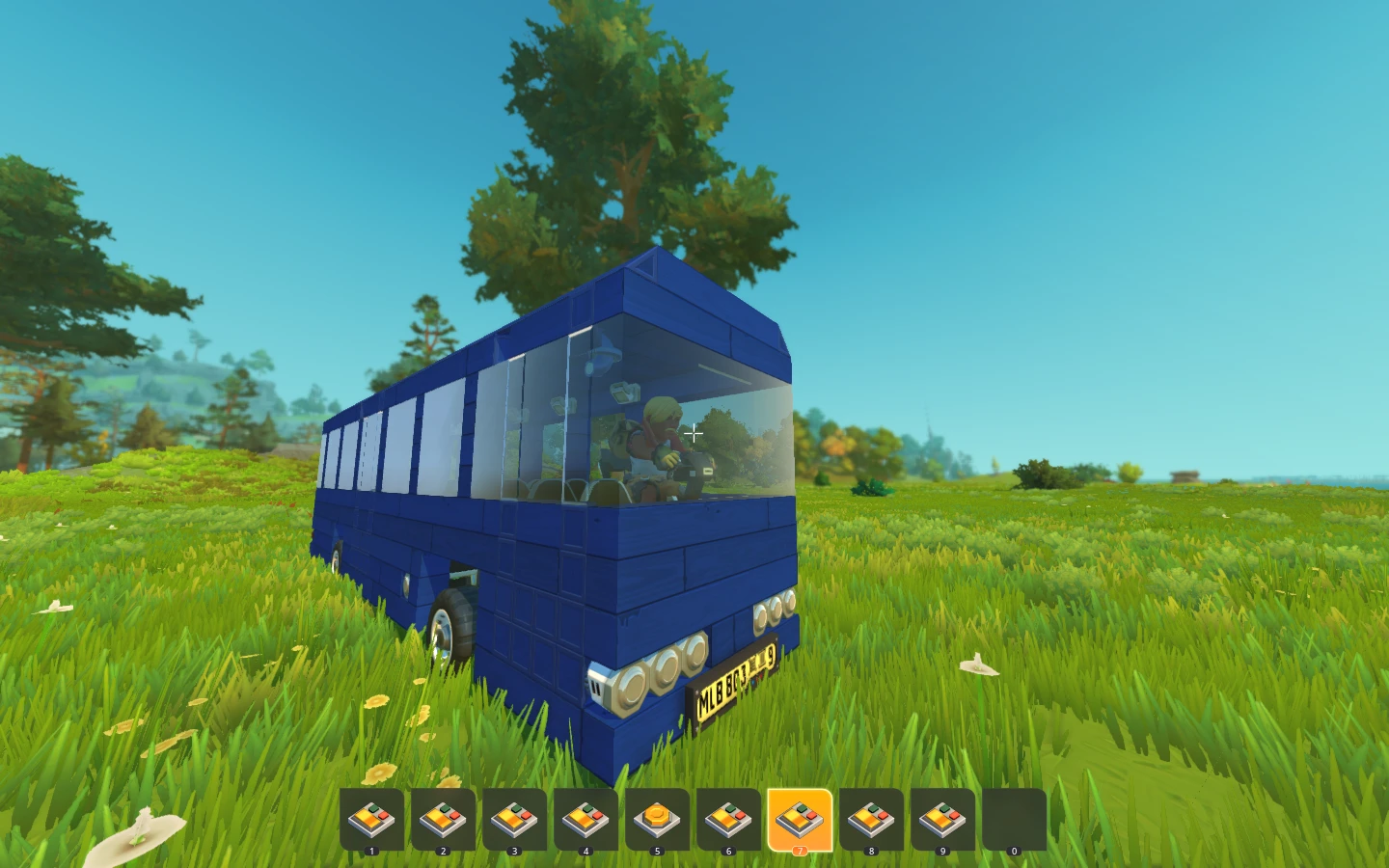 Scrap Mechanic "Автобус ЗУР-17"