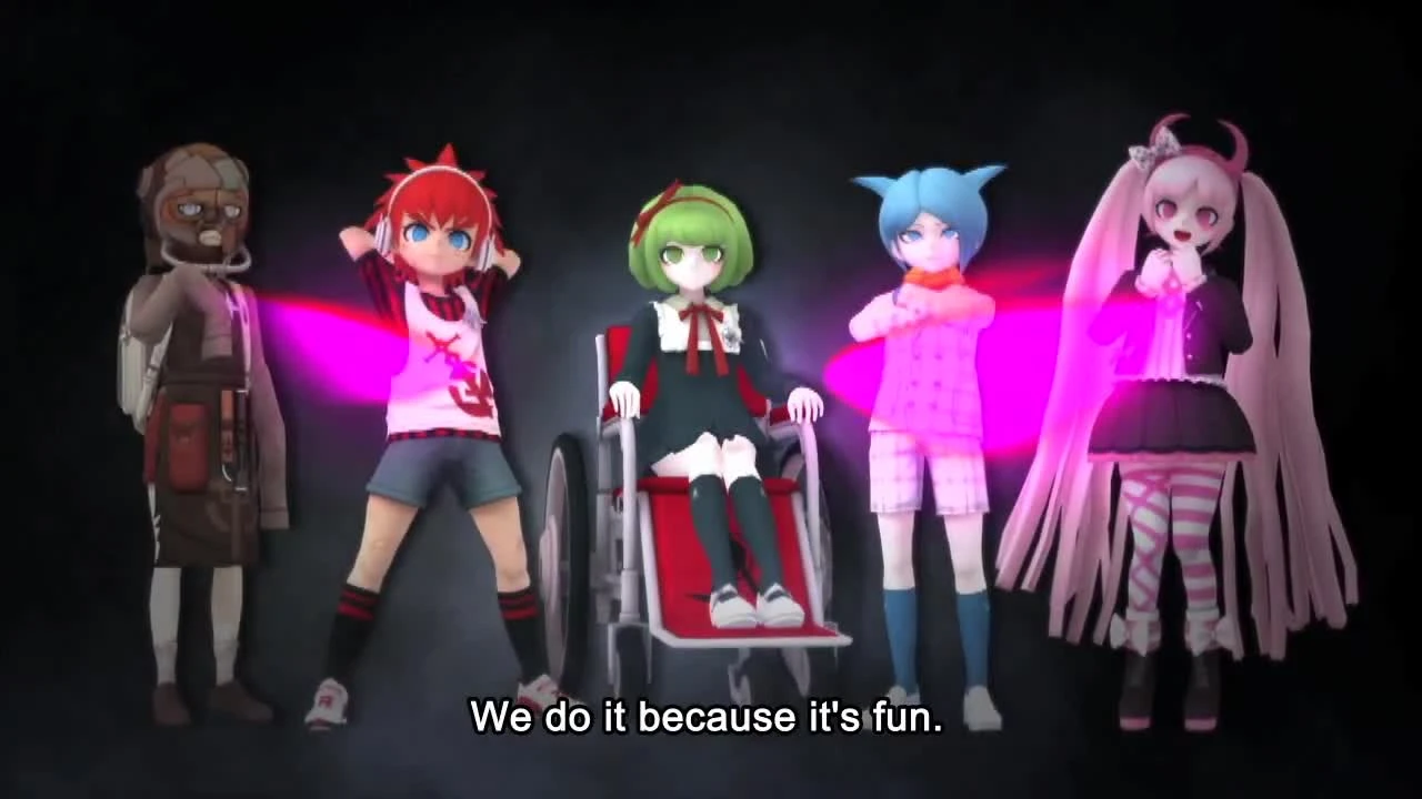 Danganronpa Another Episode "Отчаянные Ультра Девушки (PS Vita)"