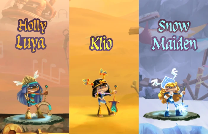 Rayman Legends "Новые женские персонажи v2"