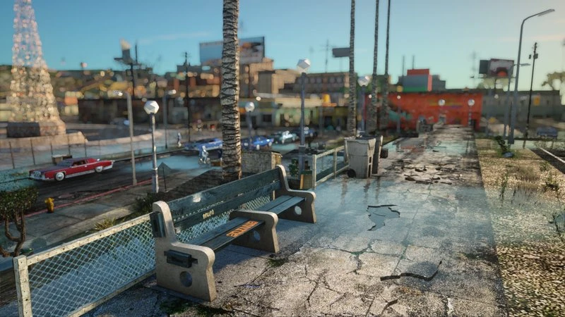 Grand Theft Auto: San Andreas "Ретекстур Лос-Сантоса"