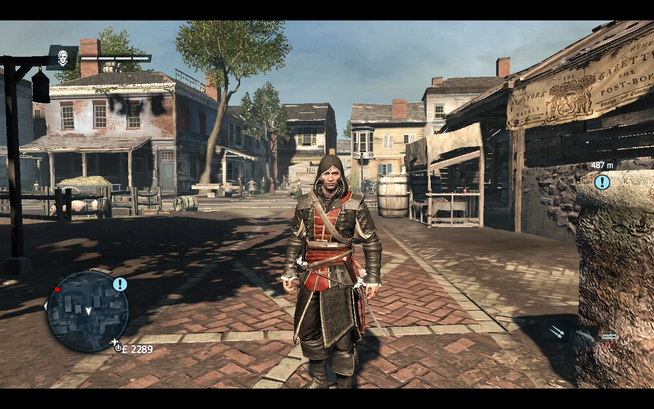 Assassin's Creed: Rogue "Набор цветов для костюма Эдварда"