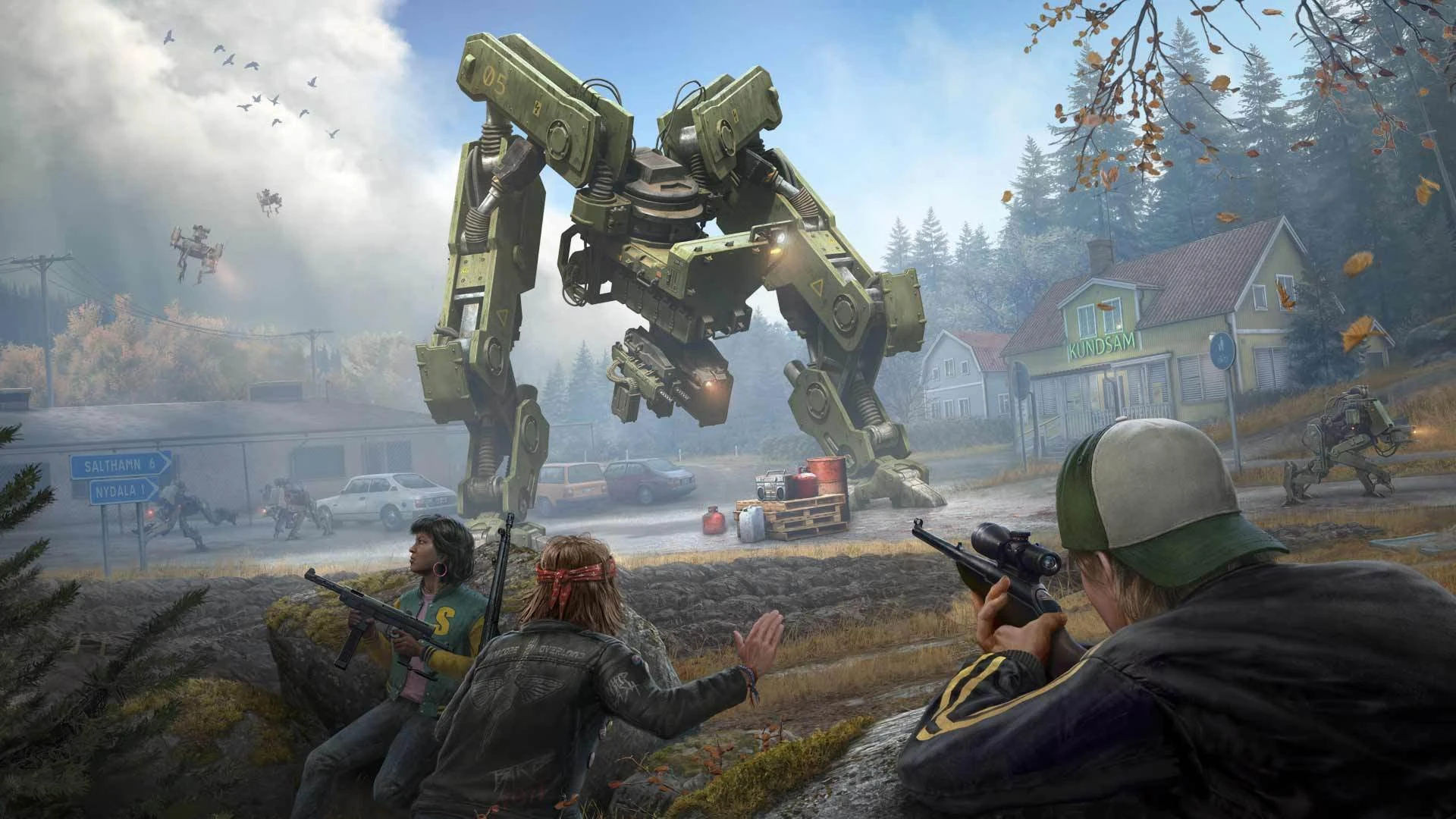 В каталог Xbox Game Pass добавили Generation Zero - научно-фантастический шутер, позволяющий побывать в 80-х годах